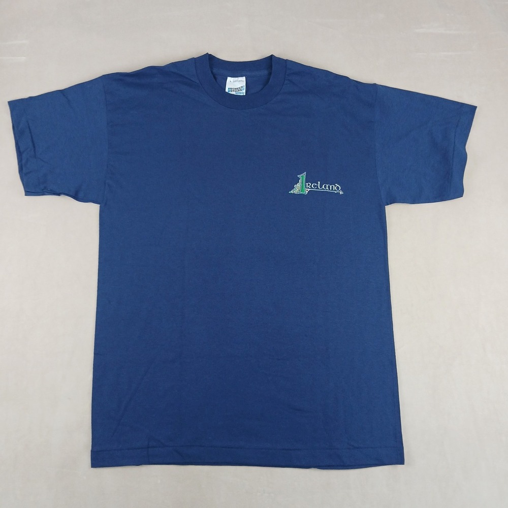VTG Screen Stars Ireland Large Mens T Shirt Single Stitch USA